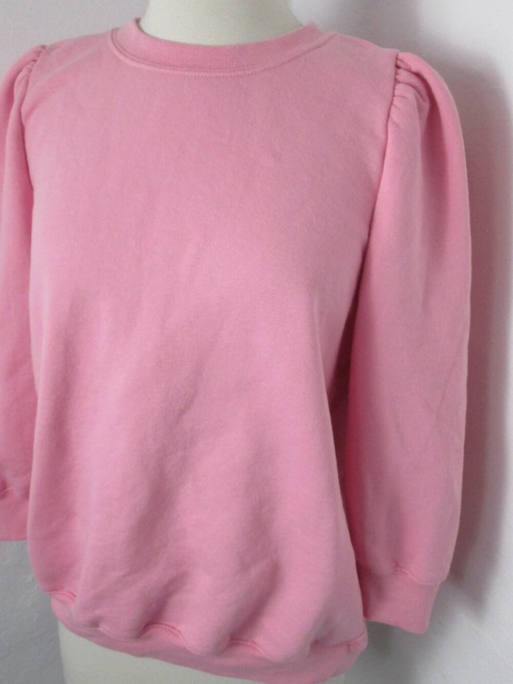 KMJ Cooper Sweatshirt Demi Fit in Rose Pink Women's Size S - Relaxed Fit